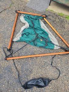 lot 49 image: Hanging Chair Cot