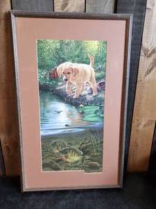 lot 55 image: 98 Meger Print  Beautiful vibrant Color