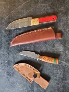 lot 56 image: Set of 2 Knives with Sheaths