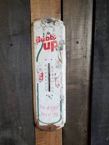 lot 74 image: Vintage RARE Bubble up Thermometer