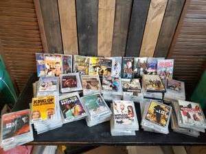 lot 92 image: 150 DVDs