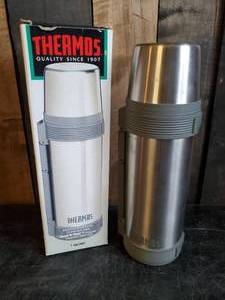 lot 102 image: New Stainless Steel Thermos in Box