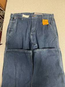 lot 80 image: Carhartt Flame Resistant Loose Fit Jeans 34x34