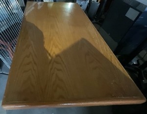 lot 1152 image: Oak Table Tops 24 x 48