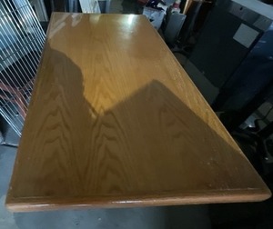 lot 1165 image: Oak Table Tops 24 x 48