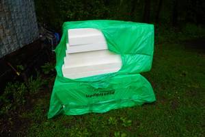 13 - 4' x 8' x 4" Sheets of Plastispan Insulation