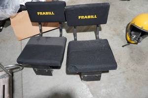lot 11 image: 2 - Frabill Ice Fishing Chairs