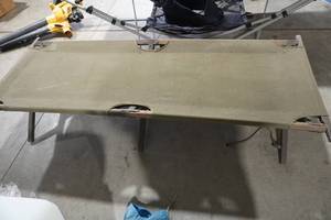 lot 18 image: Military Style Cot