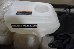 lot 24 image: North Star 20 Gallon ATVGarden Tractor Mount Liquid Fertilizer Herbicide Poly Tank