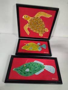 lot 18 image: Greg Dietrich Marine Life Paintings