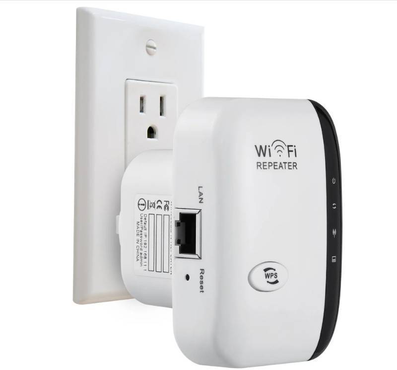 lot 917 image: Dartwood Wi-Fi Extender & Booster  Coverage up to 1000 sq.ft  Up to 10 Devices