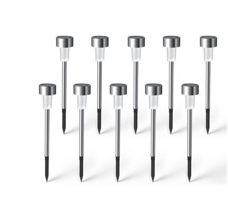 lot 927 image: Dartwood Solar Pathway EC36 LED Lights - Outdoor Solar Lights for Your Yard, Pathway, Lawn, Patio, or Driveway (10 Pack, Black)