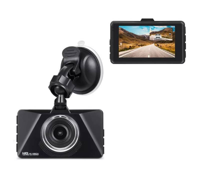 lot 951 image: Dartwood Dash Cam with FHD 1080P, 3 LCD, 120° Wide Angle, WDR, Night Vision (NOT included SD card)