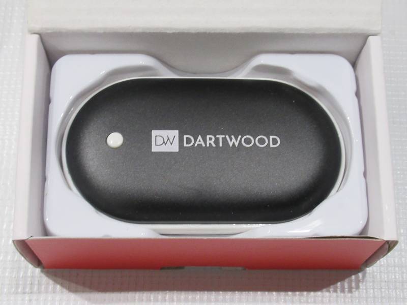 lot 837 image: DARTWOOD Rechargeable Portable Fast Heating 5200mAh Electric Hand Warmers  Warm Pocket and Power Bank