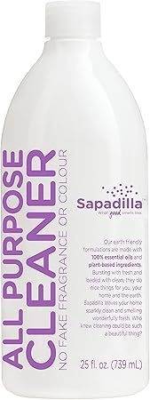 lot 419 image: NEW 2 Pack of Sapadilla All Purpose Cleaners 25 oz Each - Sweet LavenderLime Scent