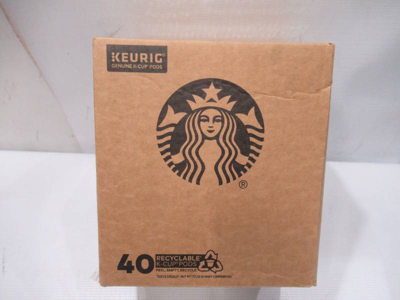 lot 300 image: NEW Starbucks K-Cup Pods starter Variety Pack- 40 Ct Best By 03212025