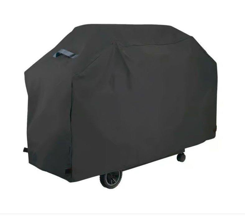lot 318 image: NEW Grill Mark Black Heavy Duty Grill Cover - Black - 68 in x 21 in x 40 in