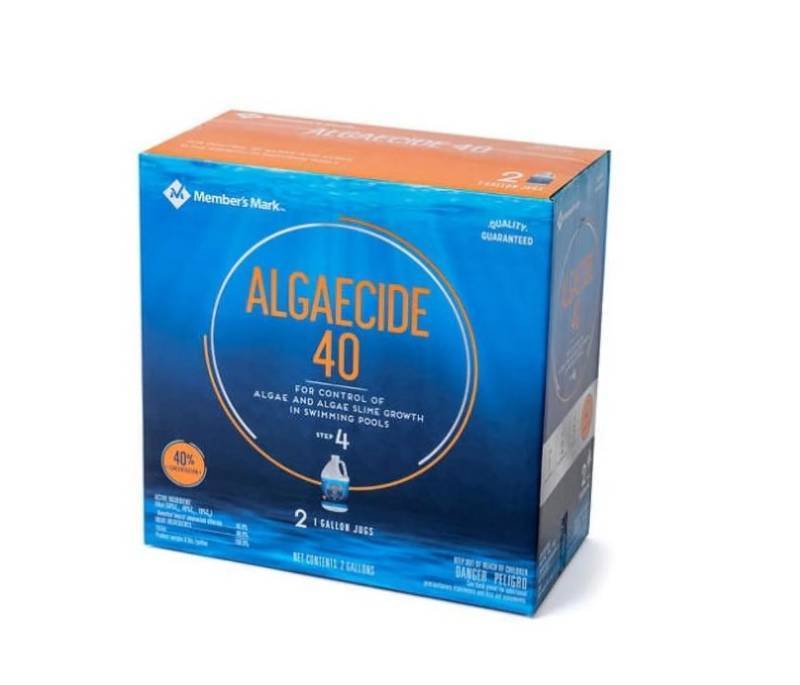 lot 253 image: NEW Members Mark Algaecide 40 (1 gal, 2 ct.) - Swimming Pool Algae Control - STEP 4