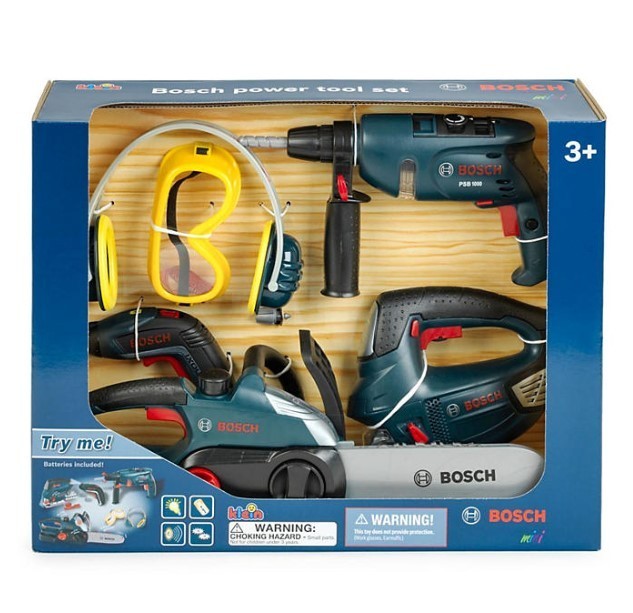 lot 254 image: NEW Bosch Toy Power Tool Set