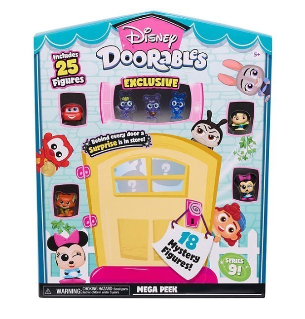 lot 256 image: NEW Disney Doorables Mega Peek Pack, 25 pc. (Styles May Vary)