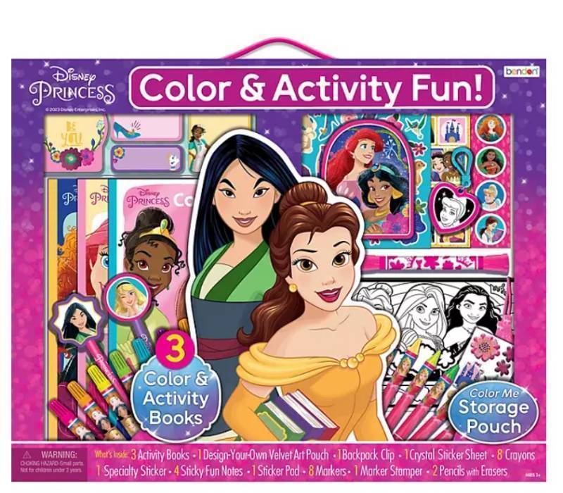 lot 172 image: NEW BENDON Disney Princess Color and Activity Fun - Coloring and Activity Books