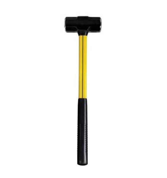 lot 231 image: NEW Nupla Classic 4 lb Steel Double-Faced Sledge Hammer 15 in. Fiberglass Handle