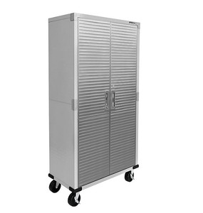 NEW Seville Classics UltraHD Storage Cabinet, 36" W x 18" D x 72" H - Granite