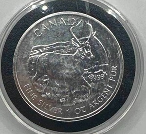 lot 3 image: 1oz .999 Silver Limited Edition Wildlife Round