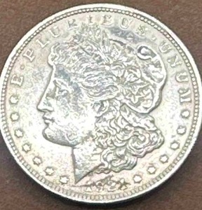 lot 6 image: 1921 Morgan Silver Dollar