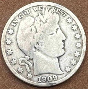 lot 44 image: 1909 Half Dollar