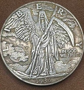 lot 52 image: Peace Hobo Dollar