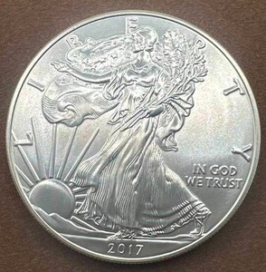 2017 1oz .999 Silver American Eagle