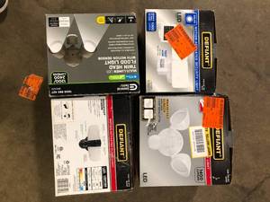 lot 26 image: Lot of Assorted Lighting Various Models and Conditions  Customer Returns  See Pictures