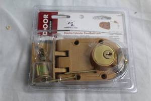 Unopened Prime-Line Double Cylinder Deadbolt Lock