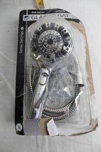 lot 9 image: Glacier Bay Handheld Showerhead with Multiple Spray Settings