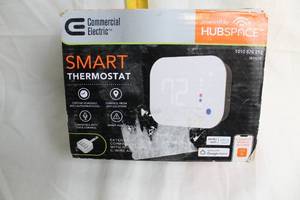 lot A-51 image: Commercial Electric Smart Thermostat with Voice Control Compatibility