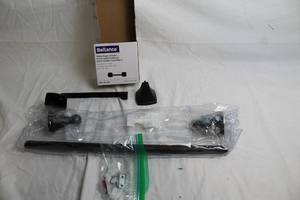 lot 65 image: Bellance Matte Black Toilet Paper Holder