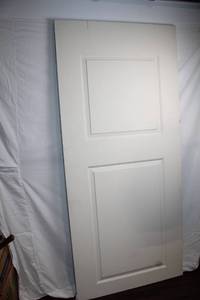 lot 85 image: 2-Panel Square Top Interior Door Non-Bored Hollow Core 36 x 80