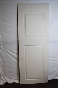 lot 93 image: Hollow Core 2-Panel Square Top Molded Slab Door - 30x80