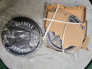 Lot of a pair of 35LB 2-inch Weight Plates (NEW)