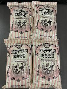 lot 8 image: Trader Joes Kettle Corn Popcorn - Set of 4 Bags