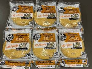 lot 12 image: 8 Packs of La Tortilla Factory Handmade Style Tortillas, Soft and Flexible
