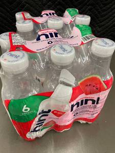 lot 425 image: Hint Watermelon Flavored Water - 6 Bottles of 16 fl oz Each