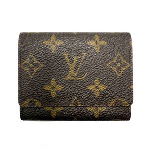 lot 61 image: Louis Vuitton Monogram Canvas Business Card Holder Wallet Pre-Owned Retail $495