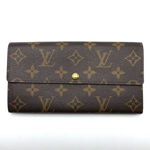 lot 42C image: Louis Vuitton Monogram Canvas Sarah Wallet Pre-Owned Retail $790