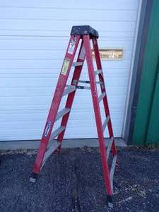 6' Fiberglass Werner Step Ladder