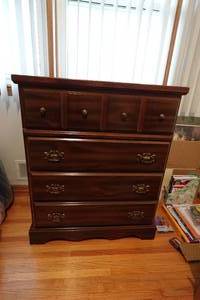 lot 426K image: Wood Dresser
