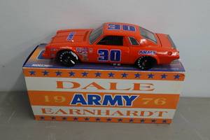 lot 209 image: Action Dale Earnhardt 1976 Chevy Malibu 124 Scale Stock Car Replica