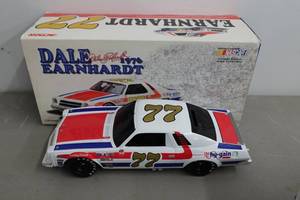lot 213 image: Action Dale Earnhardt 1976 Chevy Malibu 124 Scale Stock Car Replica
