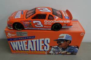 lot 226 image: Action Dale Earnhardt 1997 Wheaties 124 Scale Stock Car Replica